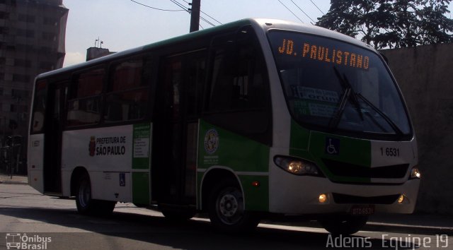 Transcooper > Norte Buss 1 6531 na cidade de São Paulo, São Paulo, Brasil, por Adems  Equipe 19. Número da foto: #1297677.