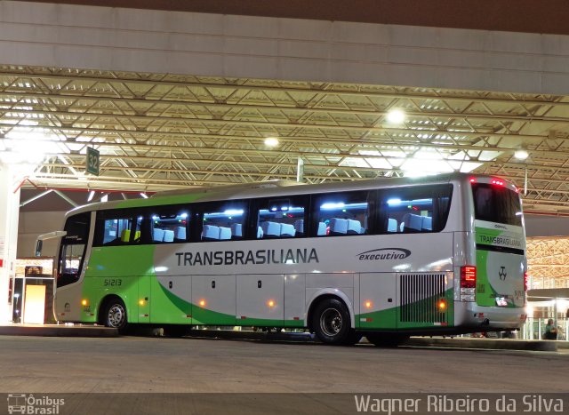 Transbrasiliana Transportes e Turismo 51213 na cidade de Brasília, Distrito Federal, Brasil, por Wagner Ribeiro da Silva. Número da foto: #1298906.