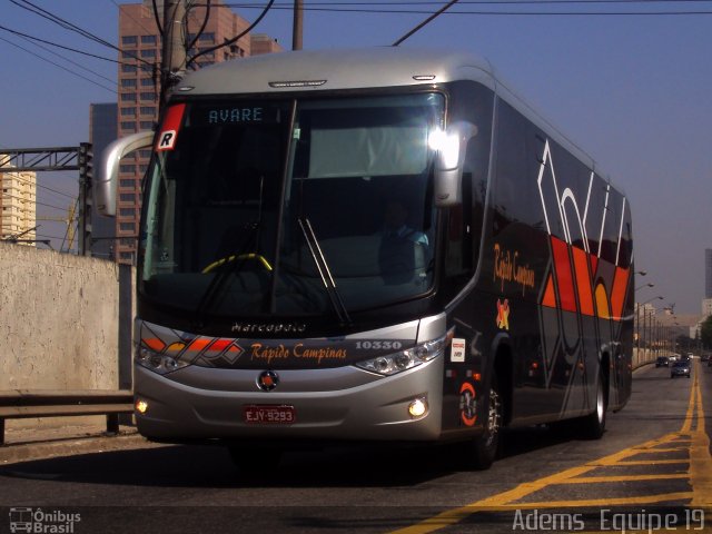 Rápido Campinas 10330 na cidade de São Paulo, São Paulo, Brasil, por Adems  Equipe 19. ID da foto: 1297681.