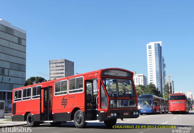 Auto Viação Nossa Sra. do Carmo 01 na cidade de Curitiba, Paraná, Brasil, por Paulo Roberto Chulis. Número da foto: #1300777.