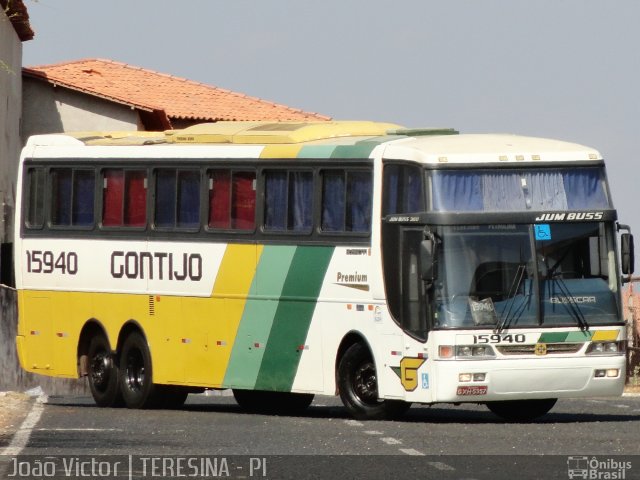 Empresa Gontijo de Transportes 15940 na cidade de Teresina, Piauí, Brasil, por João Victor. ID da foto: 1299569.