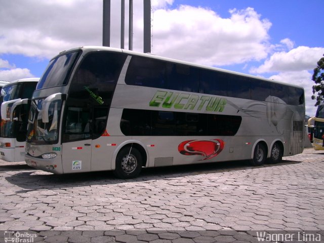 Eucatur - Empresa União Cascavel de Transportes e Turismo 4430 na cidade de Curitiba, Paraná, Brasil, por Wagner Lima. Número da foto: #1300108.