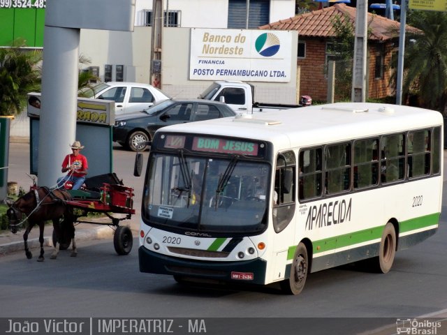 Viação Nossa Senhora Aparecida 2020 na cidade de Imperatriz, Maranhão, Brasil, por João Victor. Número da foto: #1299689.