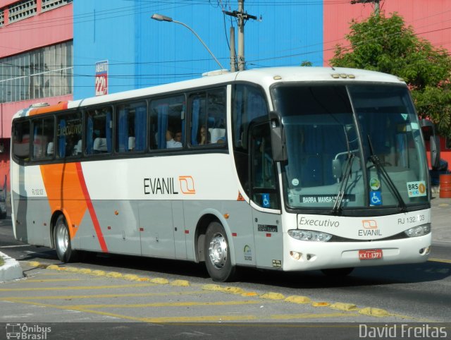 Evanil Transportes e Turismo RJ 132.103 na cidade de Volta Redonda, Rio de Janeiro, Brasil, por David Freitas. Número da foto: #1298969.