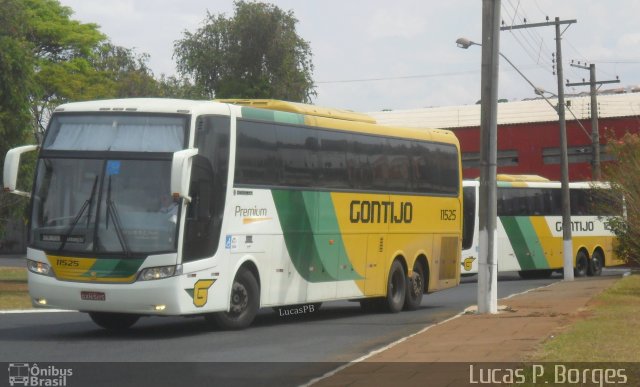 Empresa Gontijo de Transportes 11525 na cidade de Araxá, Minas Gerais, Brasil, por Lucas Borges . Número da foto: #1300385.