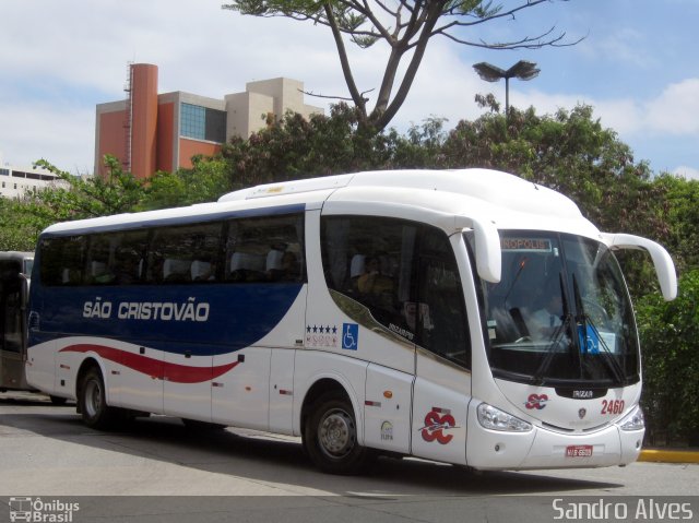 Viação São Cristóvão 2460 na cidade de São Paulo, São Paulo, Brasil, por Sandro Alves. ID da foto: 1300451.