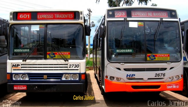 HP Transportes Coletivos 2730 na cidade de Goiânia, Goiás, Brasil, por Carlos Júnior. Número da foto: #1299492.