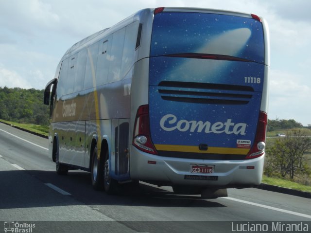 Viação Cometa 11118 na cidade de São Gonçalo do Sapucaí, Minas Gerais, Brasil, por Luciano Miranda. Número da foto: #1303396.