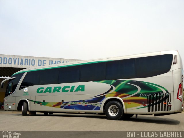 Viação Garcia 7756 na cidade de Imbaú, Paraná, Brasil, por Lucas Gabriel. Número da foto: #1302312.