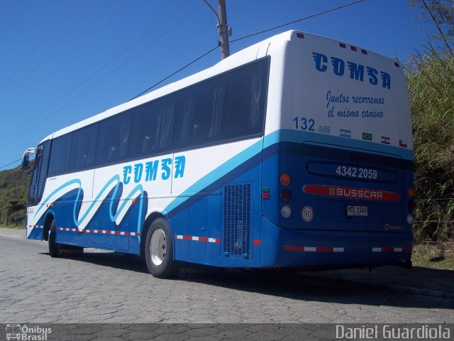 Comsa 132 na cidade de Florianópolis, Santa Catarina, Brasil, por Daniel Guardiola. Número da foto: #1302654.