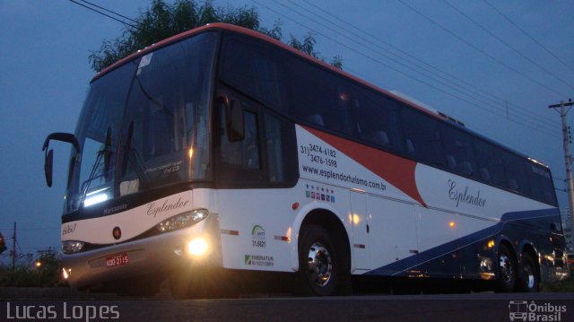 Esplendor Turismo 6060 na cidade de Belo Horizonte, Minas Gerais, Brasil, por Lucas Lopes. ID da foto: 1303376.