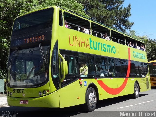 Transporte Coletivo Glória BT007 na cidade de Curitiba, Paraná, Brasil, por Marcio  Bruxel. Número da foto: #1303678.