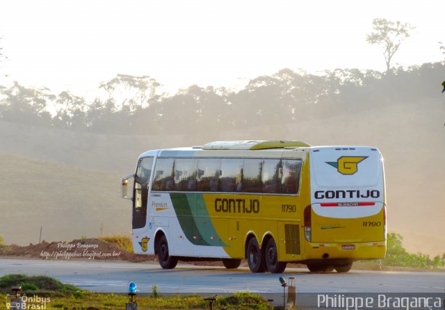 Empresa Gontijo de Transportes 11790 na cidade de João Monlevade, Minas Gerais, Brasil, por Philippe Almeida. ID da foto: 1304768.