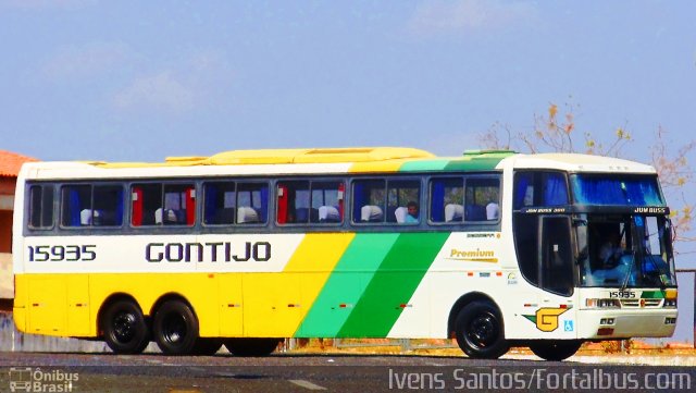 Empresa Gontijo de Transportes 15935 na cidade de Teresina, Piauí, Brasil, por Ivam Santos. ID da foto: 1305129.