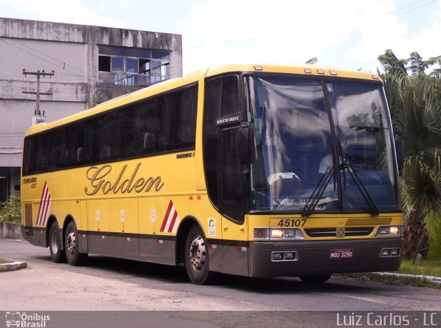 Viação Itapemirim 45107 na cidade de Recife, Pernambuco, Brasil, por Luiz Carlos de Santana. Número da foto: #1304510.