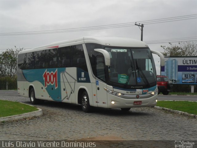 Auto Viação 1001 RJ 108.197 na cidade de Campos dos Goytacazes, Rio de Janeiro, Brasil, por Luis Otávio Vicente Domingues. ID da foto: 1306899.