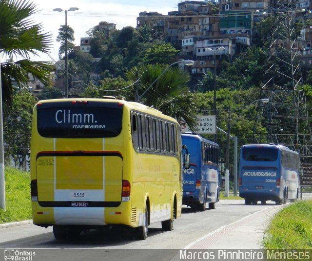 Viação Itapemirim 8555 na cidade de Vitória, Espírito Santo, Brasil, por Marcos Pinnheiro Meneses. ID da foto: 1307241.