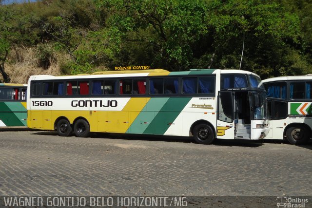 Empresa Gontijo de Transportes 15610 na cidade de Belo Horizonte, Minas Gerais, Brasil, por Wagner Gontijo Várzea da Palma-mg. ID da foto: 1306394.