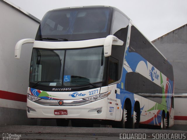 Auto Viação Critur 2277 na cidade de São Paulo, São Paulo, Brasil, por EDUARDO - SOROCABUS. Número da foto: #1306480.