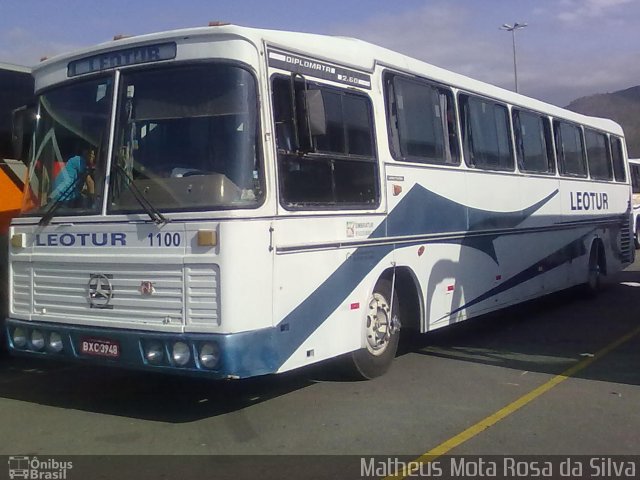 Leotur Transporte e Turismo 1100 na cidade de Aparecida, São Paulo, Brasil, por Matheus Mota Rosa da Silva. Número da foto: #1306145.