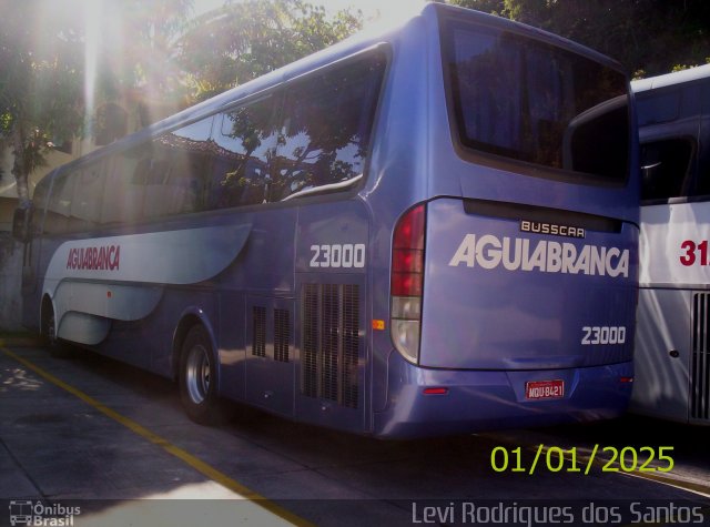 Viação Águia Branca 23000 na cidade de Porto Seguro, Bahia, Brasil, por Levi Rodrigues dos Santos. Número da foto: #1305791.