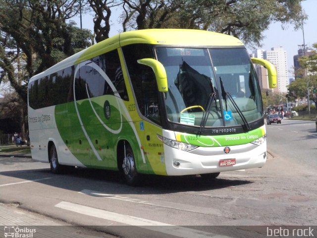 Expresso Princesa dos Campos 6223 na cidade de Curitiba, Paraná, Brasil, por Alberto Selinke. Número da foto: #1307710.