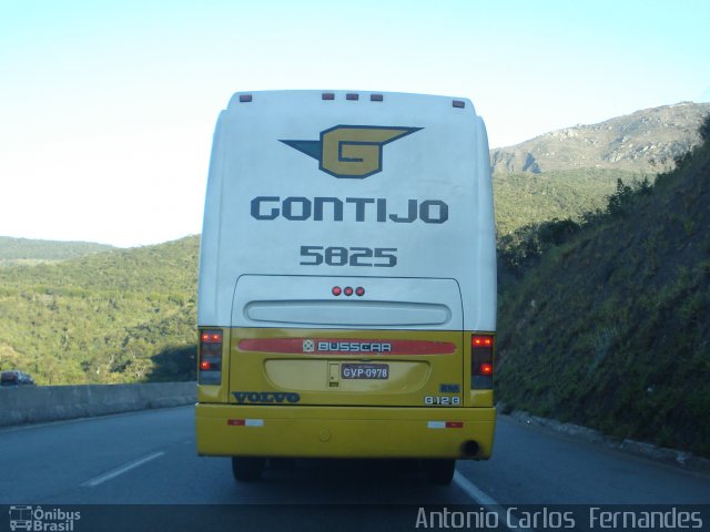 Empresa Gontijo de Transportes 5825 na cidade de Caeté, Minas Gerais, Brasil, por Antonio Carlos Fernandes. Número da foto: #1307732.