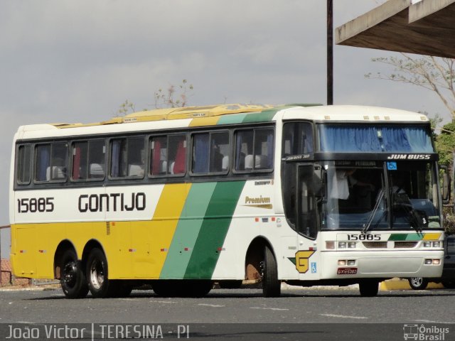 Empresa Gontijo de Transportes 15885 na cidade de Teresina, Piauí, Brasil, por João Victor. ID da foto: 1310278.