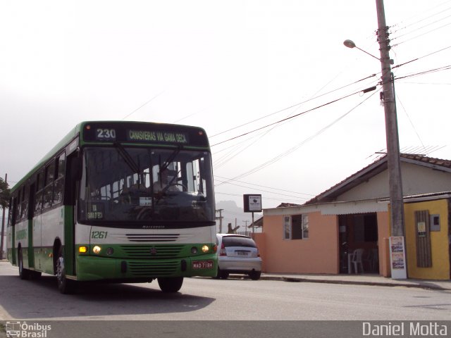 Canasvieiras Transportes 1261 na cidade de Florianópolis, Santa Catarina, Brasil, por Daniel Motta. Número da foto: #1311544.