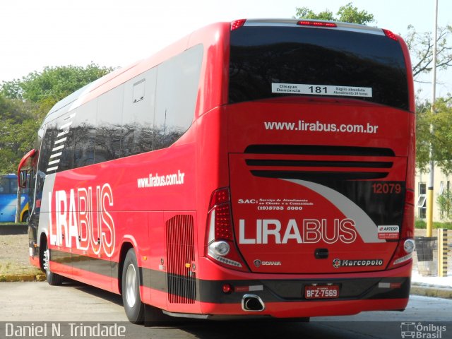 Lirabus 12079 na cidade de São Paulo, São Paulo, Brasil, por Daniel Nascimento  Trindade. Número da foto: #1311450.