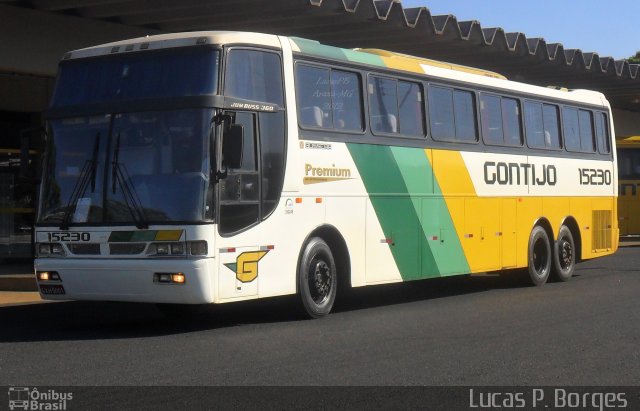 Empresa Gontijo de Transportes 15230 na cidade de Araxá, Minas Gerais, Brasil, por Lucas Borges . ID da foto: 1312793.