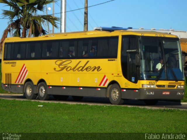 Viação Itapemirim 45227 na cidade de Vitória, Espírito Santo, Brasil, por Fábio Andrade. ID da foto: 1312314.