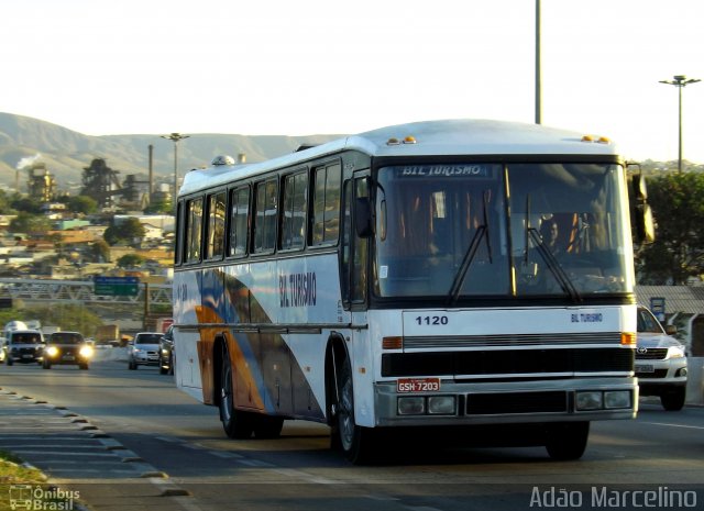 Bil Turismo 1120 na cidade de Belo Horizonte, Minas Gerais, Brasil, por Adão Raimundo Marcelino. ID da foto: 1313432.