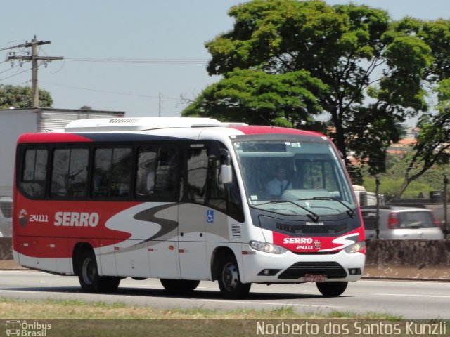 Viação Serro 24111 na cidade de Betim, Minas Gerais, Brasil, por Norberto dos Santos Kunzli. Número da foto: #1312757.
