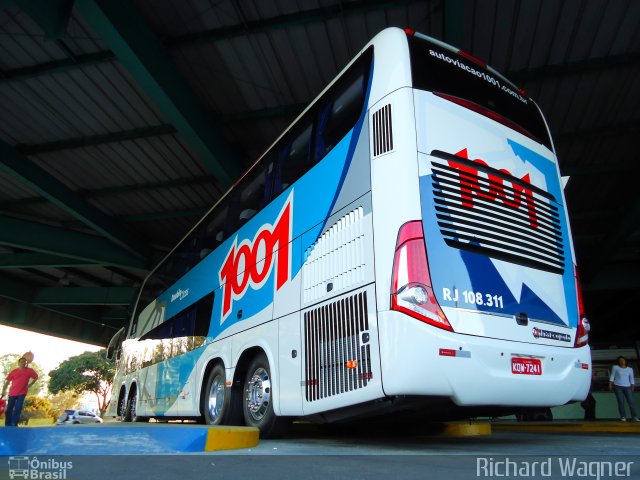 Auto Viação 1001 RJ 108.311 na cidade de Resende, Rio de Janeiro, Brasil, por Richard Wagner. Número da foto: #1258190.