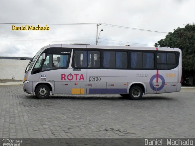 Rota Transportes Rodoviários 6505 na cidade de Vitória da Conquista, Bahia, Brasil, por Daniel  Machado. ID da foto: 1258093.