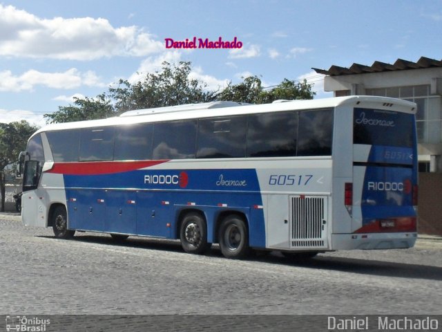 Viação Riodoce 60517 na cidade de Vitória da Conquista, Bahia, Brasil, por Daniel  Machado. Número da foto: #1258105.