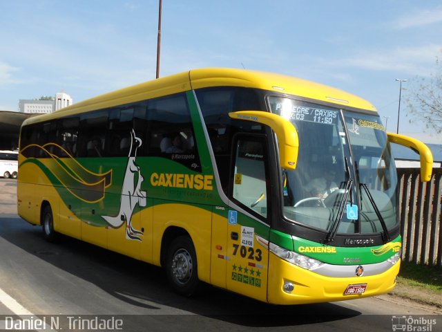 Expresso Caxiense 7023 na cidade de Porto Alegre, Rio Grande do Sul, Brasil, por Daniel Nascimento  Trindade. Número da foto: #1257314.