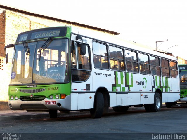 Sigma Transportes Coletivos 10038 na cidade de Piracicaba, São Paulo, Brasil, por Gabriel Dias. ID da foto: 1258649.