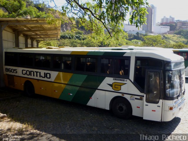 Empresa Gontijo de Transportes 8605 na cidade de Belo Horizonte, Minas Gerais, Brasil, por Thiago  Pacheco. Número da foto: #1258024.