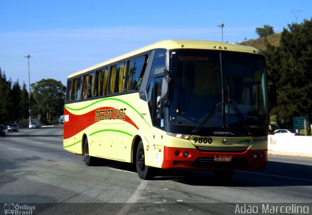 Viação Pássaro Livre 9800 na cidade de Belo Horizonte, Minas Gerais, Brasil, por Adão Raimundo Marcelino. ID da foto: 1315395.