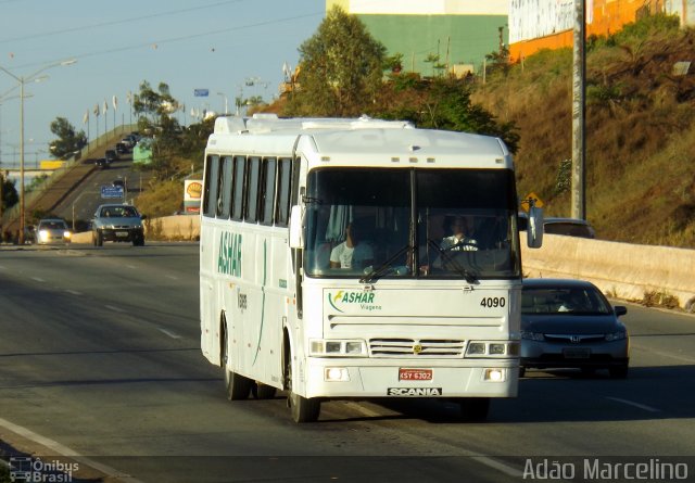 Ashar Viagens e Turismo 4090 na cidade de Belo Horizonte, Minas Gerais, Brasil, por Adão Raimundo Marcelino. ID da foto: 1315554.