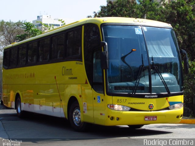 Viação Itapemirim 8517 na cidade de São Paulo, São Paulo, Brasil, por Rodrigo Coimbra. Número da foto: #1314802.