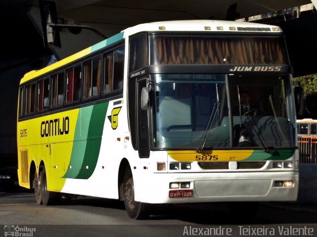Empresa Gontijo de Transportes 5875 na cidade de Belo Horizonte, Minas Gerais, Brasil, por Alexandre  Teixeira Valente. Número da foto: #1314569.