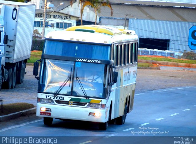 Empresa Gontijo de Transportes 15785 na cidade de João Monlevade, Minas Gerais, Brasil, por Philippe Almeida. ID da foto: 1314284.