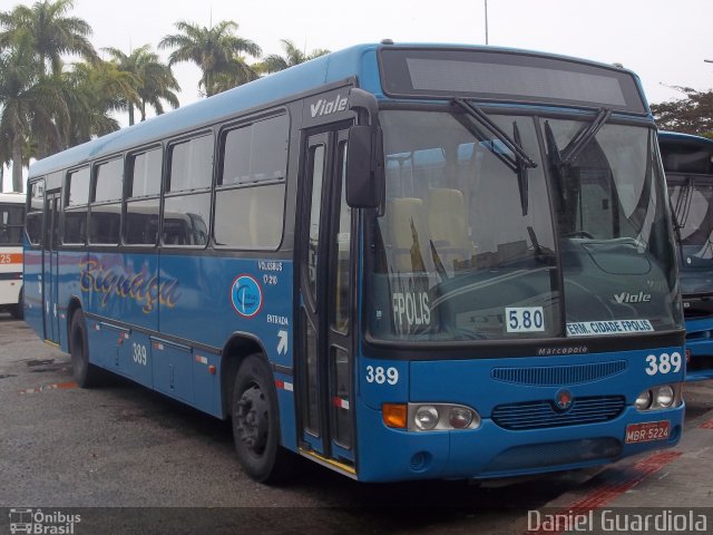 Biguaçu Transportes Coletivos Administração e Participação 389 na cidade de Florianópolis, Santa Catarina, Brasil, por Daniel Guardiola. Número da foto: #1314768.