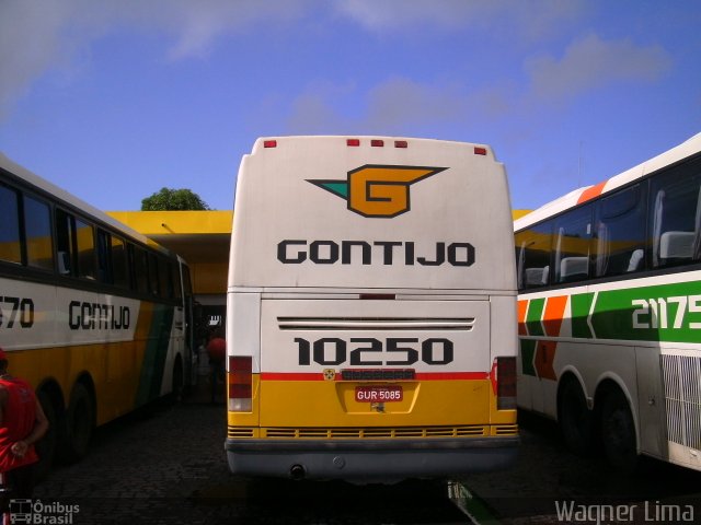 Empresa Gontijo de Transportes 10250 na cidade de Feira de Santana, Bahia, Brasil, por Wagner Lima. Número da foto: #1314271.