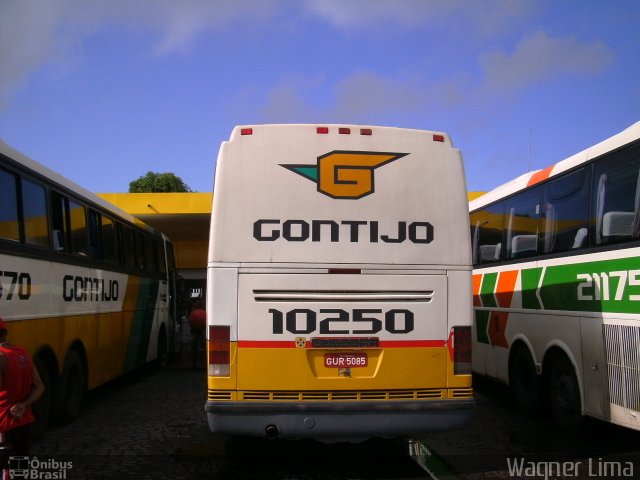 Empresa Gontijo de Transportes 10250 na cidade de Feira de Santana, Bahia, Brasil, por Wagner Lima. ID da foto: 1314271.