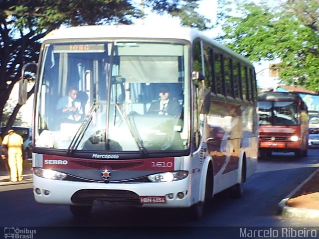 Viação Serro 1610 na cidade de Lagoa Santa, Minas Gerais, Brasil, por Marcelo Ribeiro. Número da foto: #1259088.
