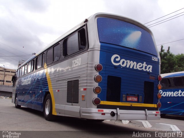 Viação Cometa 1250 na cidade de São Paulo, São Paulo, Brasil, por Adems  Equipe 19. ID da foto: 1259293.